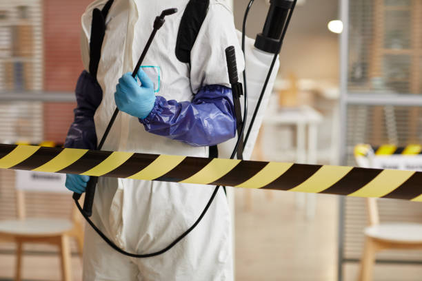 Professional Biohazard technician working in Carver, MA